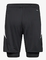 adidas Performance - TIRO24 TRAINING 2 IN 1 SHORT - training shorts - black/white - 1