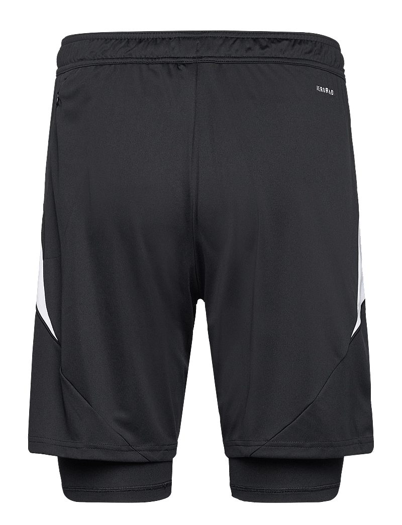 adidas Performance - TIRO24 TRSH2IN1 - träningsshorts - black/white - 2