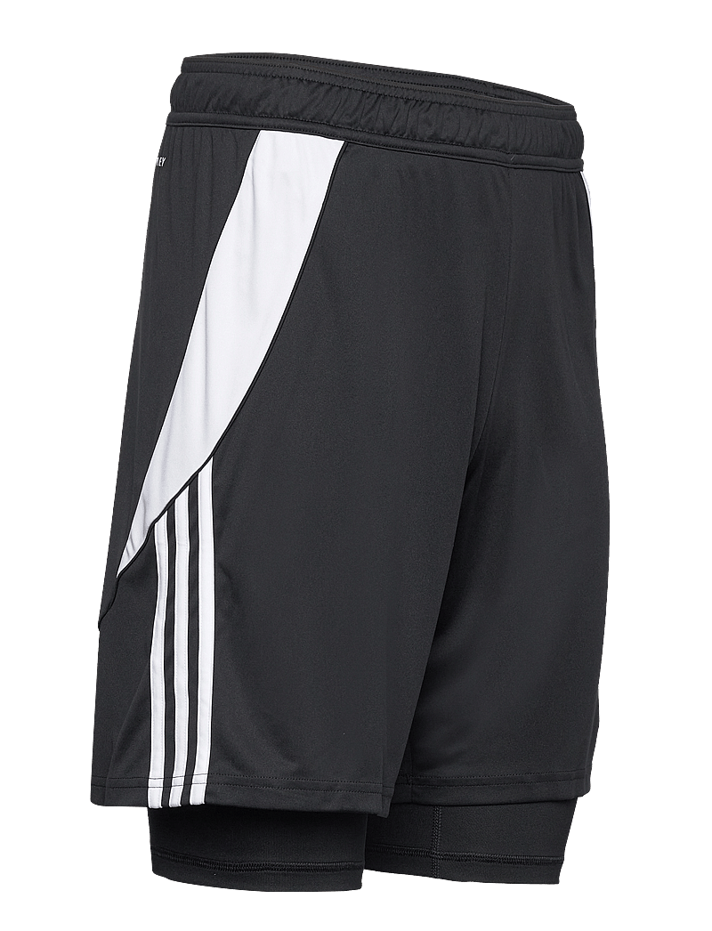 adidas Performance - TIRO24 TRSH2IN1 - träningsshorts - black/white - 3