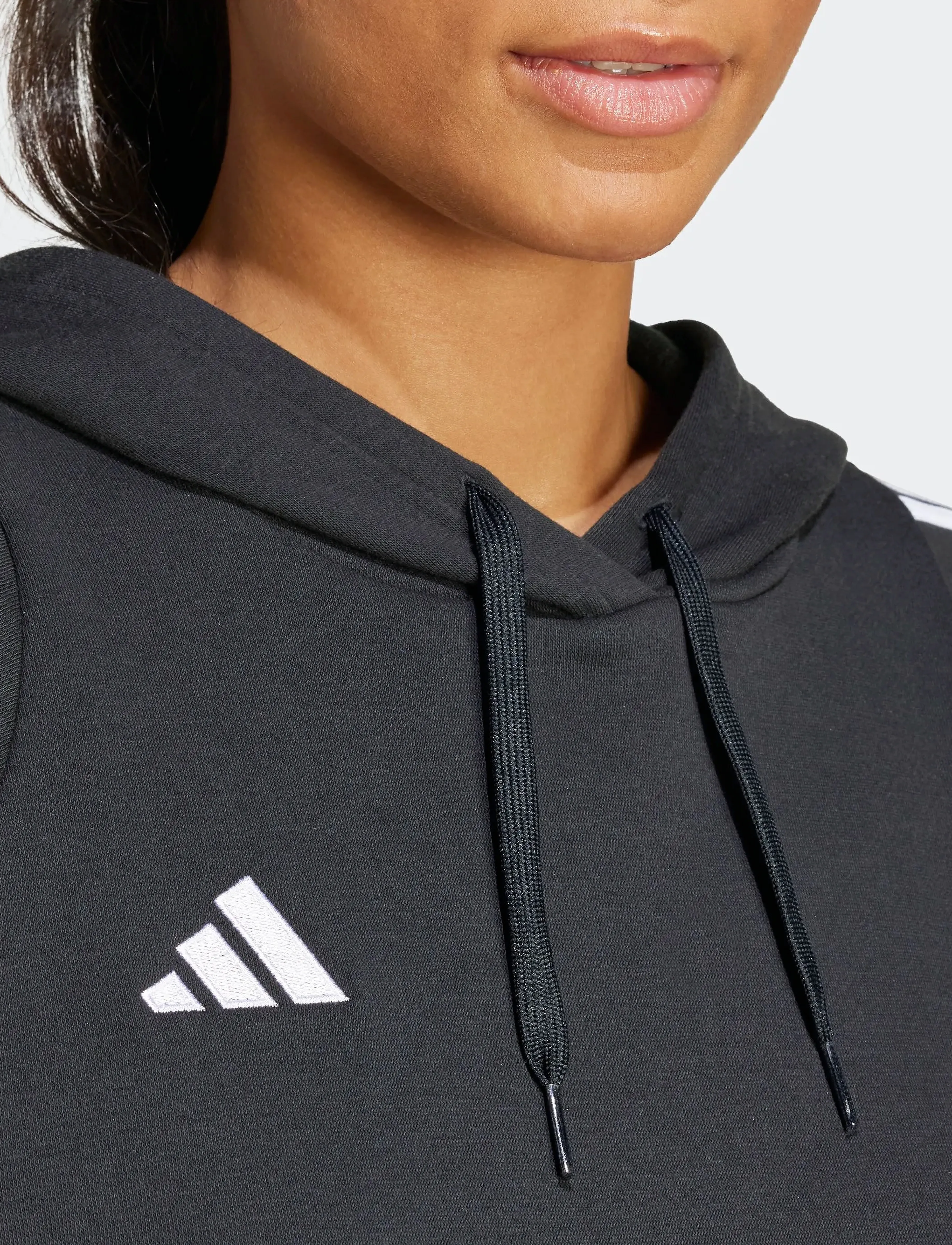 adidas Performance - TIRO24 SWHOODW - huvtröjor - black/white - 3