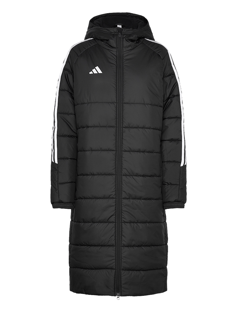 adidas Performance - TIRO24 L COAT - daunenjacken - black/white - 1