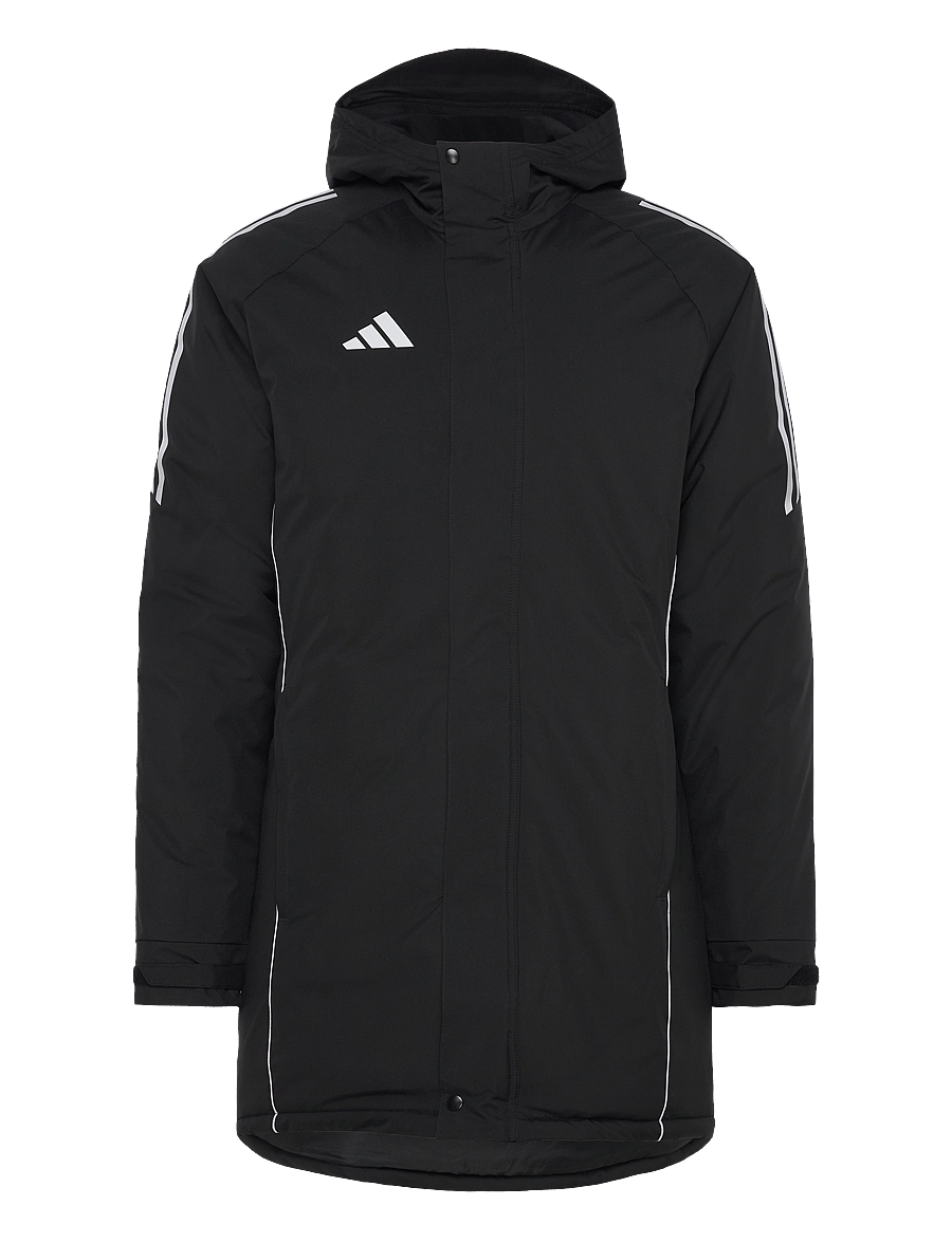adidas Performance - TIRO24 PARKA - parkas - black/white - 1