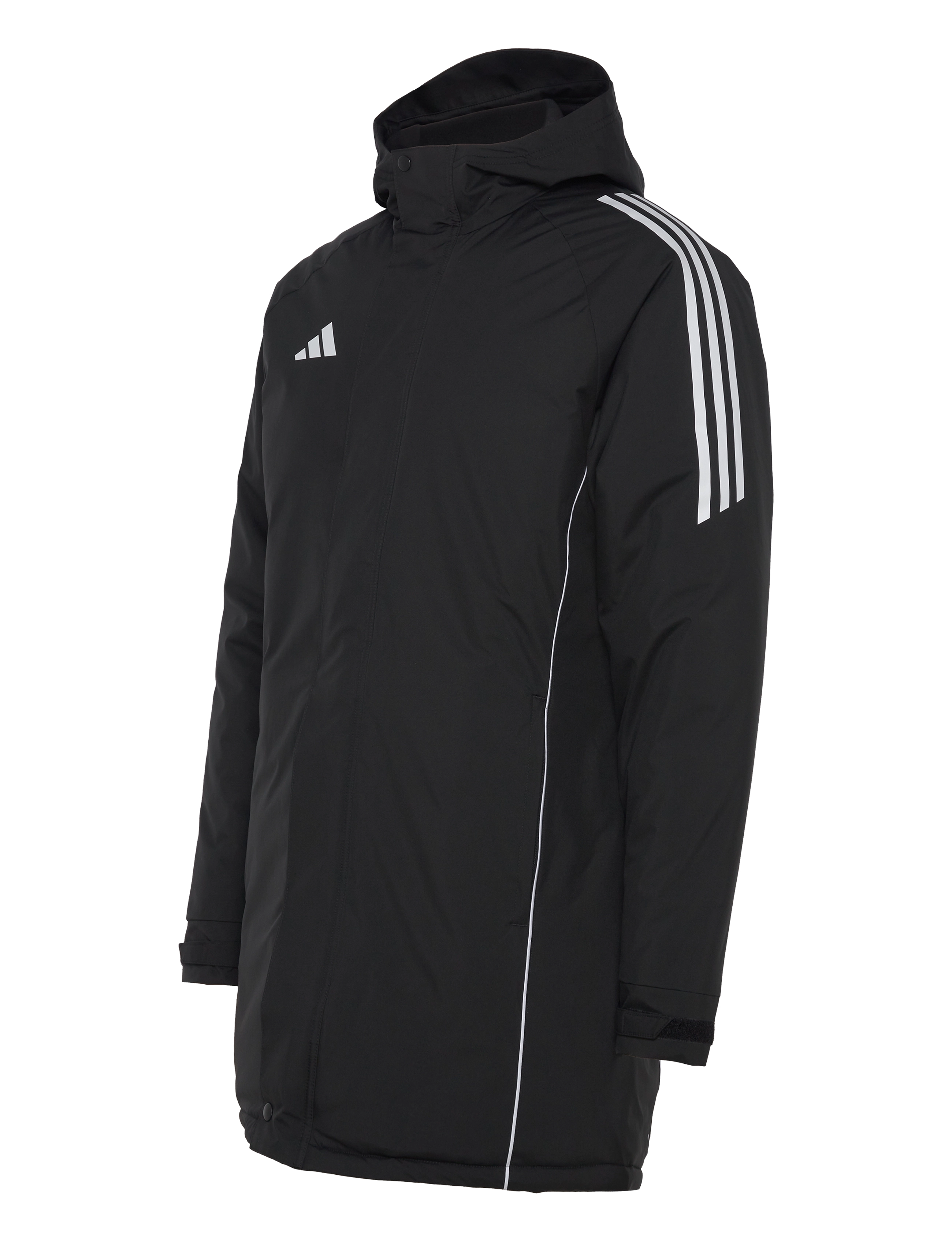adidas Performance - TIRO24 PARKA - parka coats - black/white - 3