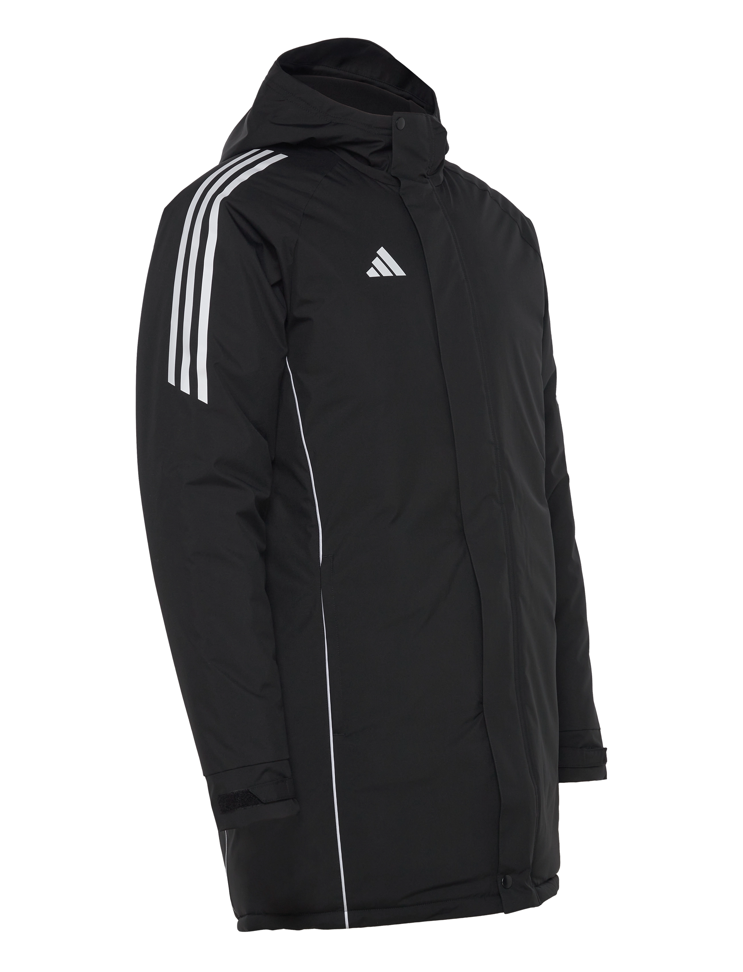 adidas Performance - TIRO24 PARKA - parka coats - black/white - 4