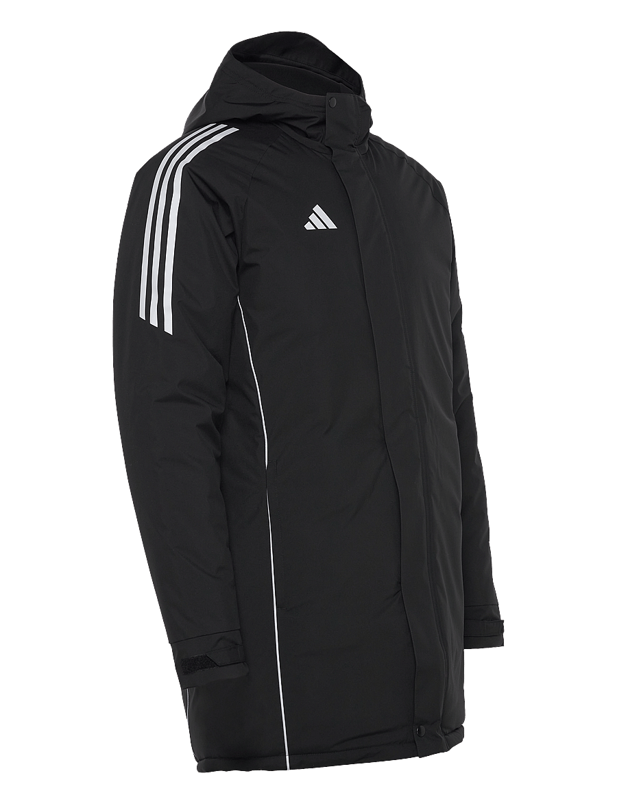 adidas Performance - TIRO24 PARKA - parkas - black/white - 4