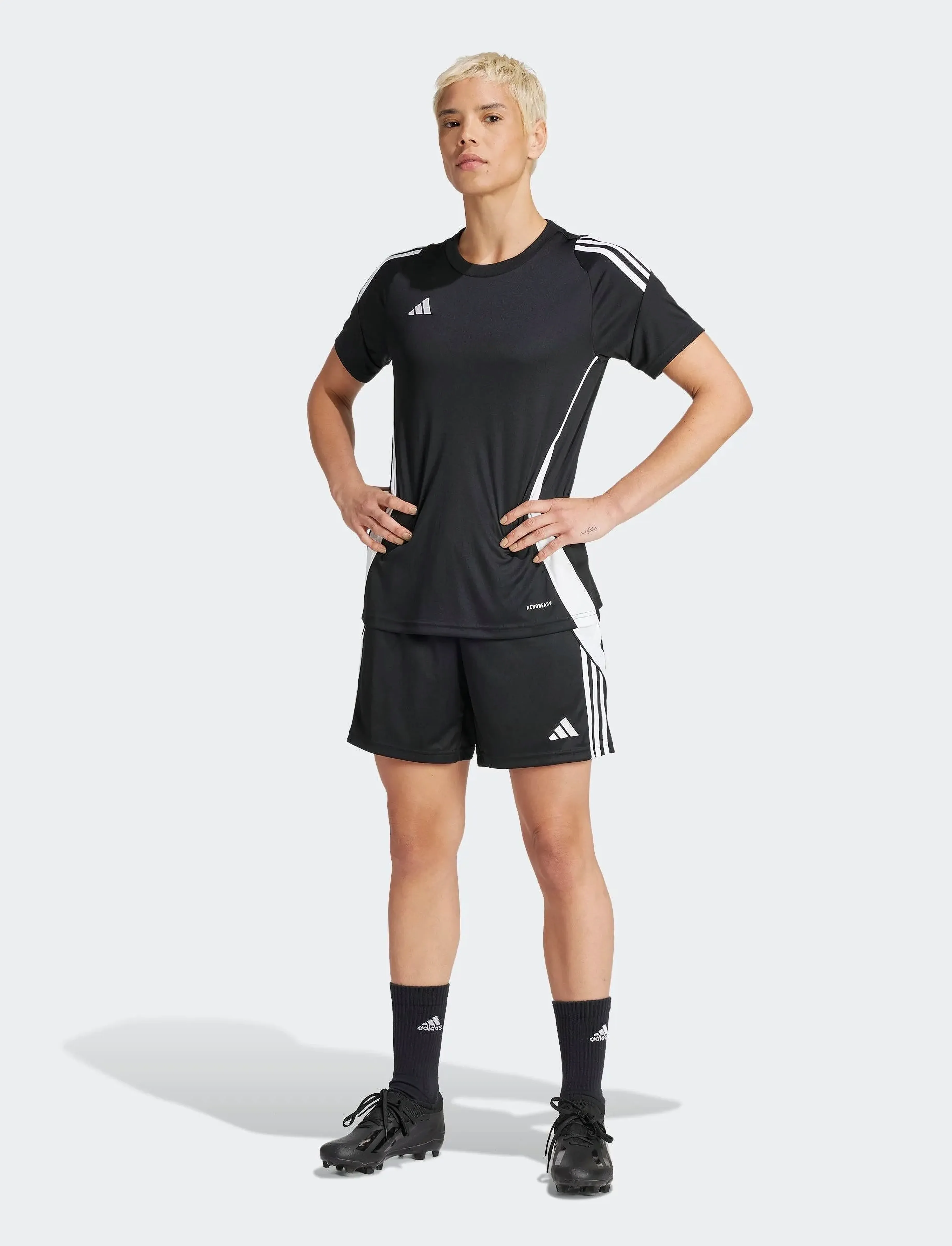 adidas Performance - TIRO24 TRSHOW - korte trainingsshorts - black/white - 5