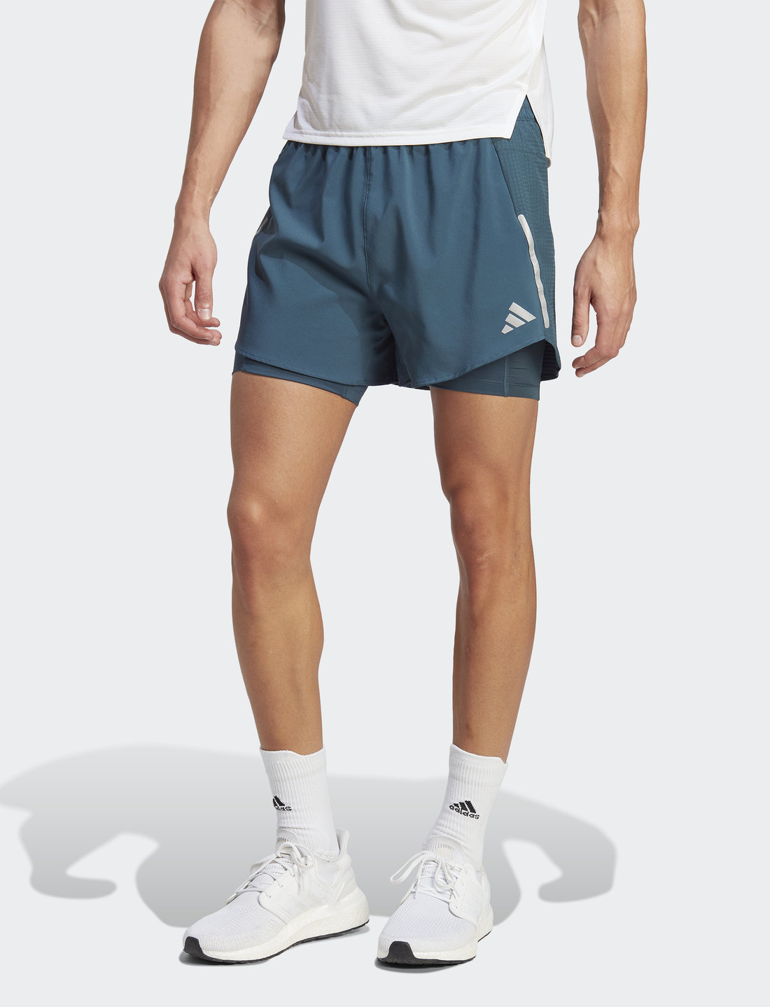 adidas Performance Designed 4 Running 2 in 1 Shorts Sport korte broek Boozt