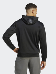 adidas Performance - Train Essentials Seasonal Training Full-Zip Hoodie - džemperiai su gobtuvu - black/white - 3