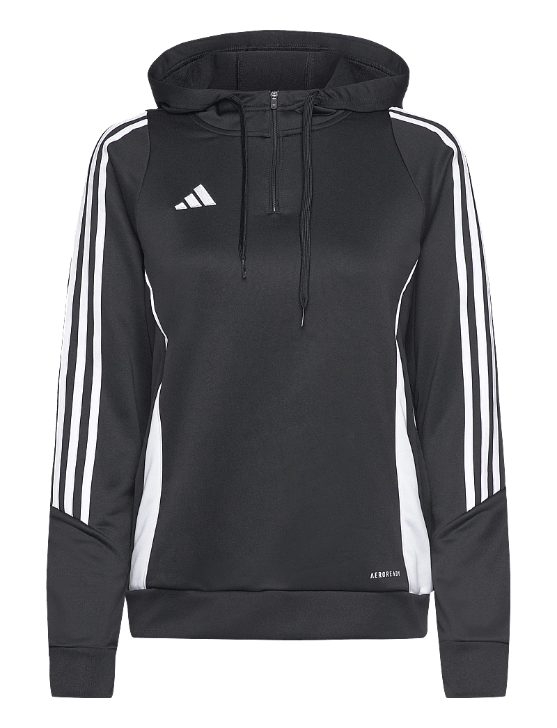 adidas Performance - TIRO24 TRHOODW - kapuzenpullover - black/white - 0