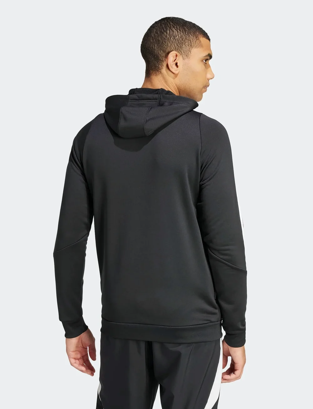 adidas Performance - TIRO24 TRHOOD - kapuzenpullover - black/white - 5
