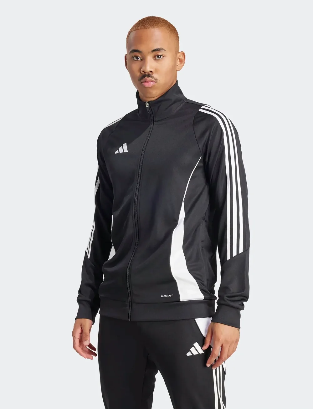 adidas Performance - TIRO24 TRJKT - sweatshirts - black/white - 0