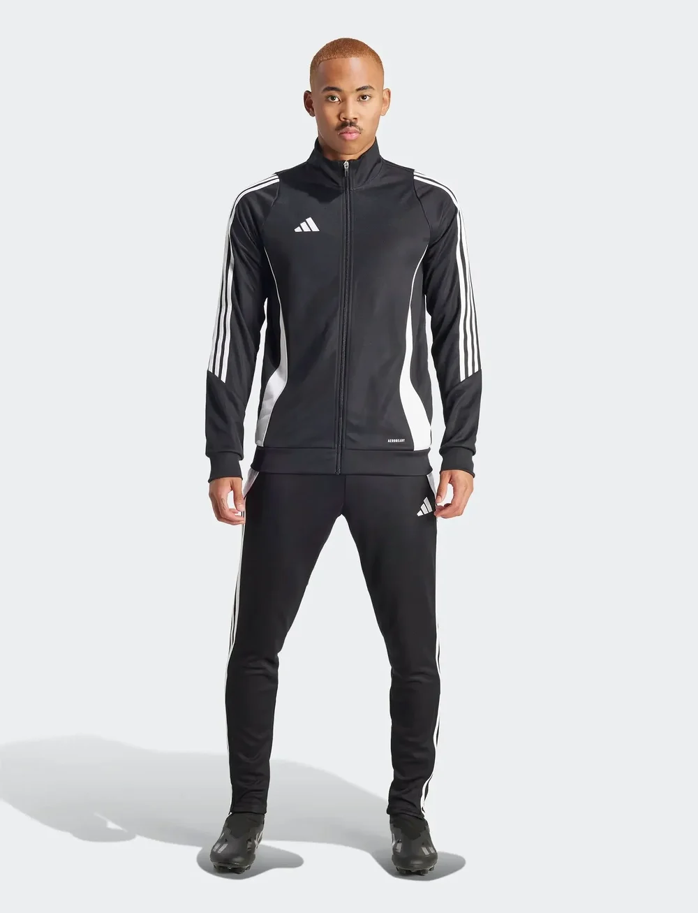 adidas Performance - TIRO24 TRJKT - sweatshirts - black/white - 4
