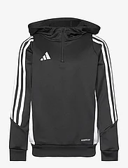 adidas Performance - TIRO24 TRAINING HOODIE KIDS - kapuzenpullover - black/white - 0