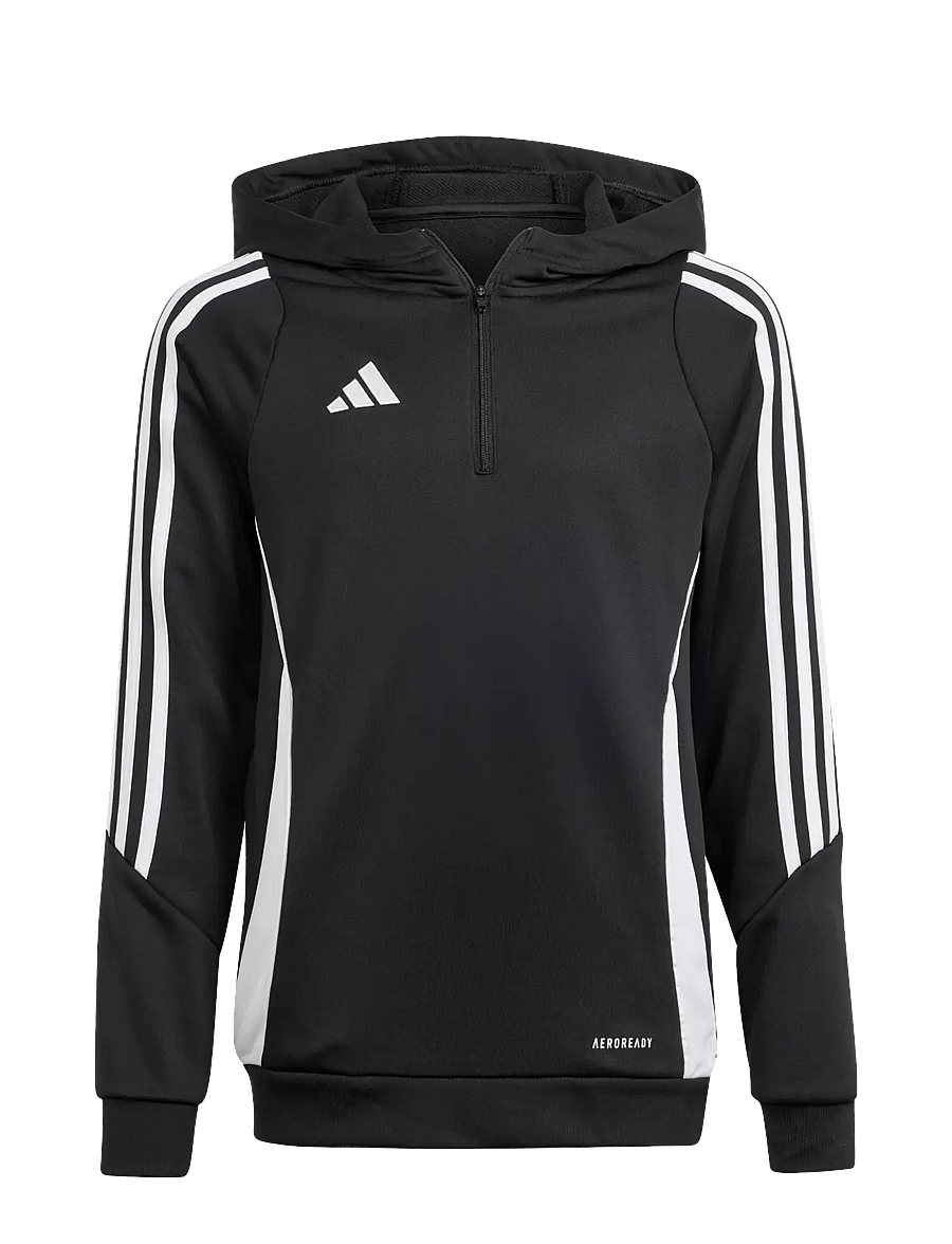 adidas Performance - TIRO24 TRHOODY - hettegensere - black/white - 0