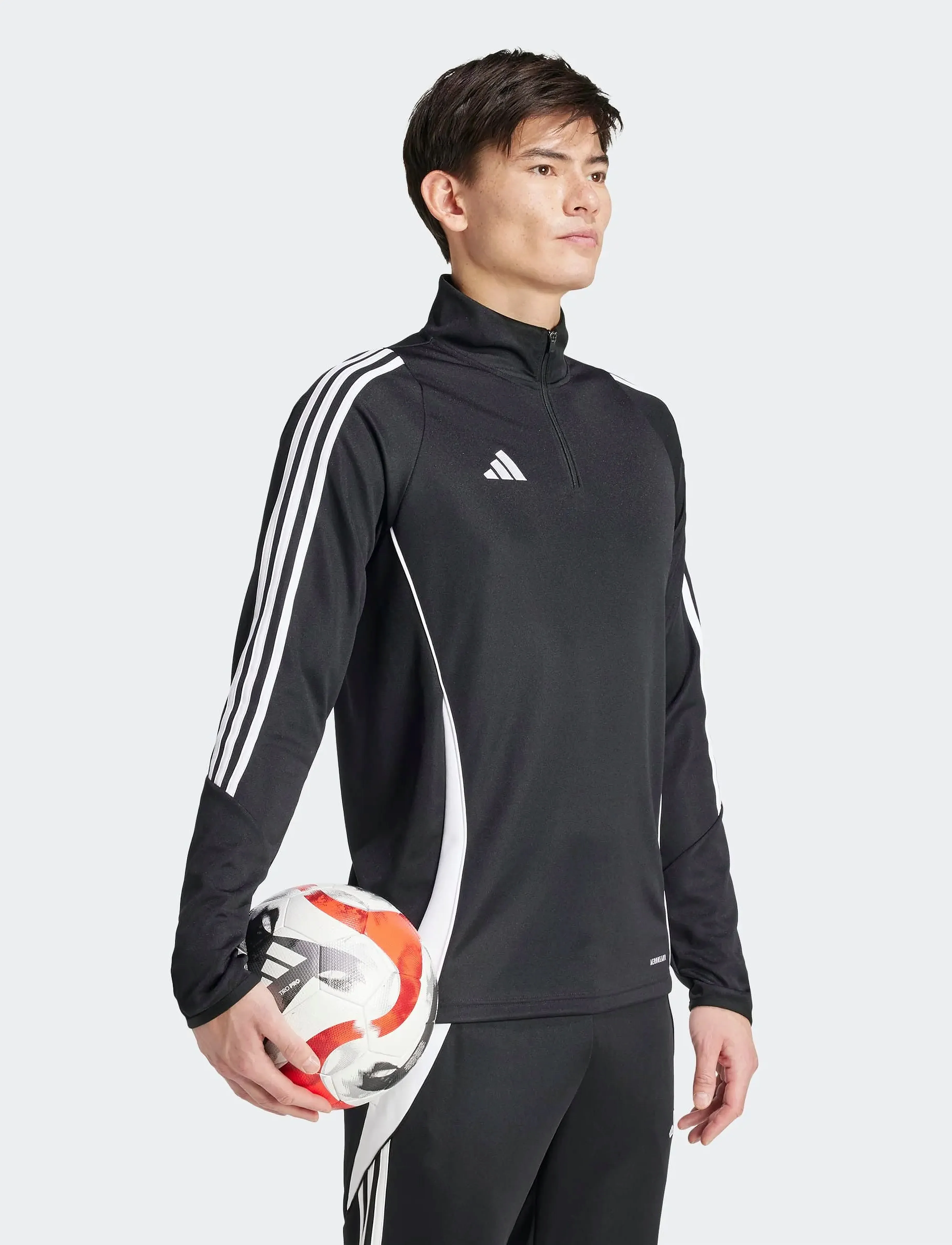 adidas Performance Tiro24 Trtop, Mænd, Half-Zip Træningstop, Sort, Str: XXXL