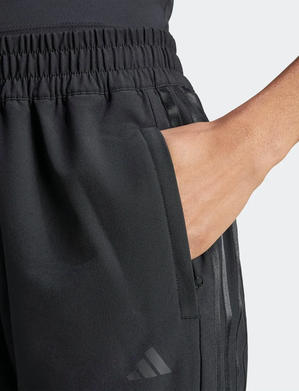 adidas Performance - PACER WVN PANT - träningsbyxor - black - 5