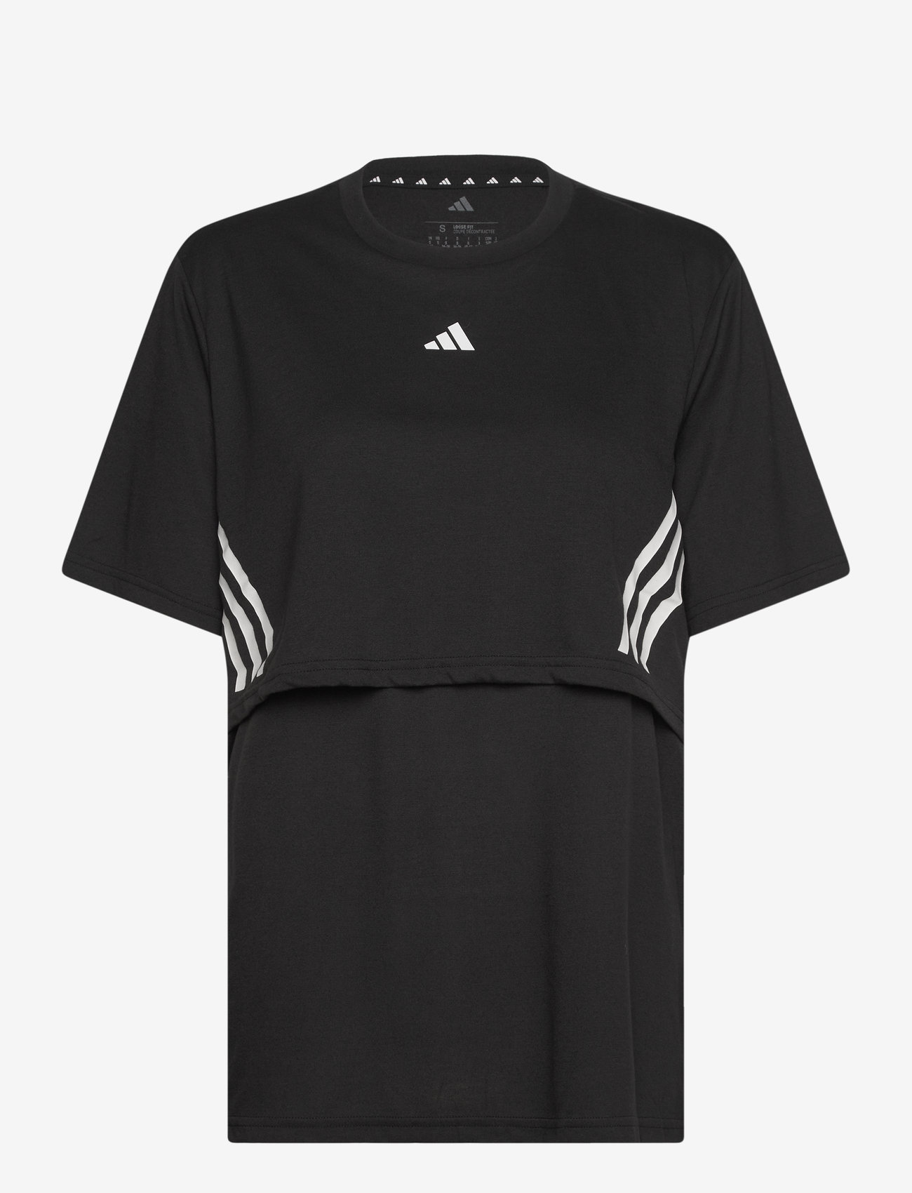 adidas Performance - MAT TEE - t-särgid - black - 0