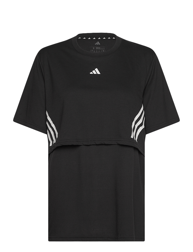 adidas Performance - MAT TEE - t-särgid - black - 0