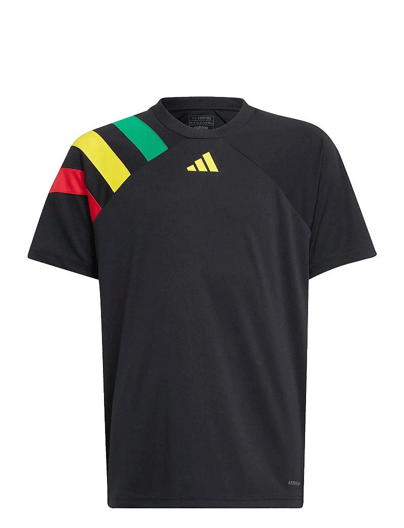 adidas Performance - FORTORE23 JSY Y - sporta topi - black/teagrn/tmyell/t - 1