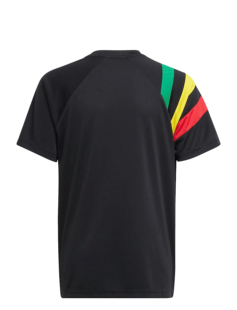 adidas Performance - FORTORE23 JSY Y - sporta topi - black/teagrn/tmyell/t - 2