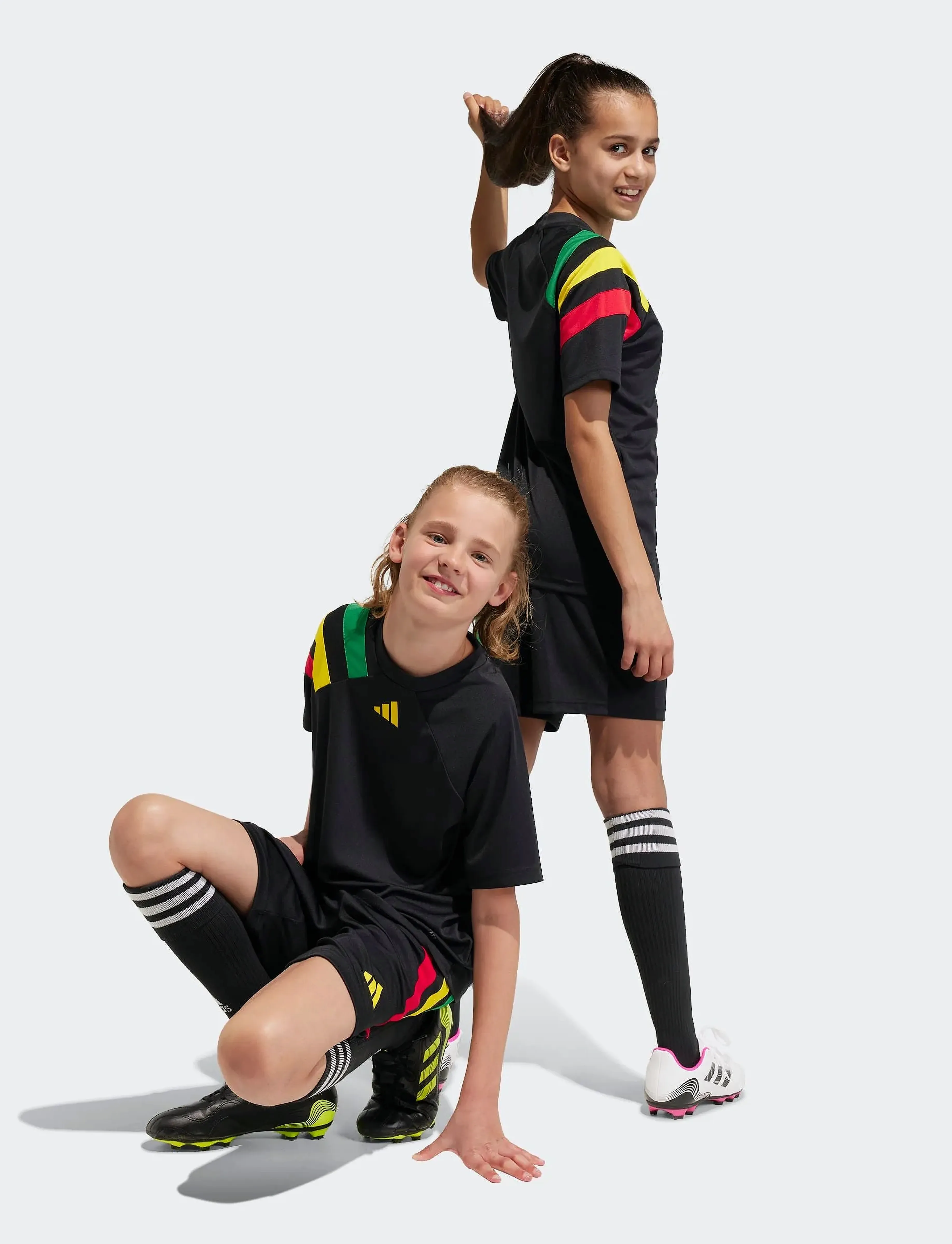 adidas Performance - FORTORE23 JSY Y - black/teagrn/tmyell/t - 3