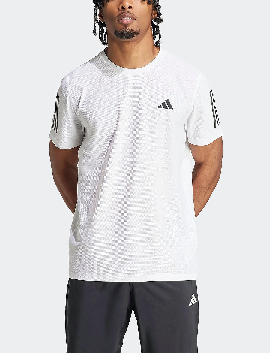 adidas Performance - OTR B TEE - t-shirts - white - 0