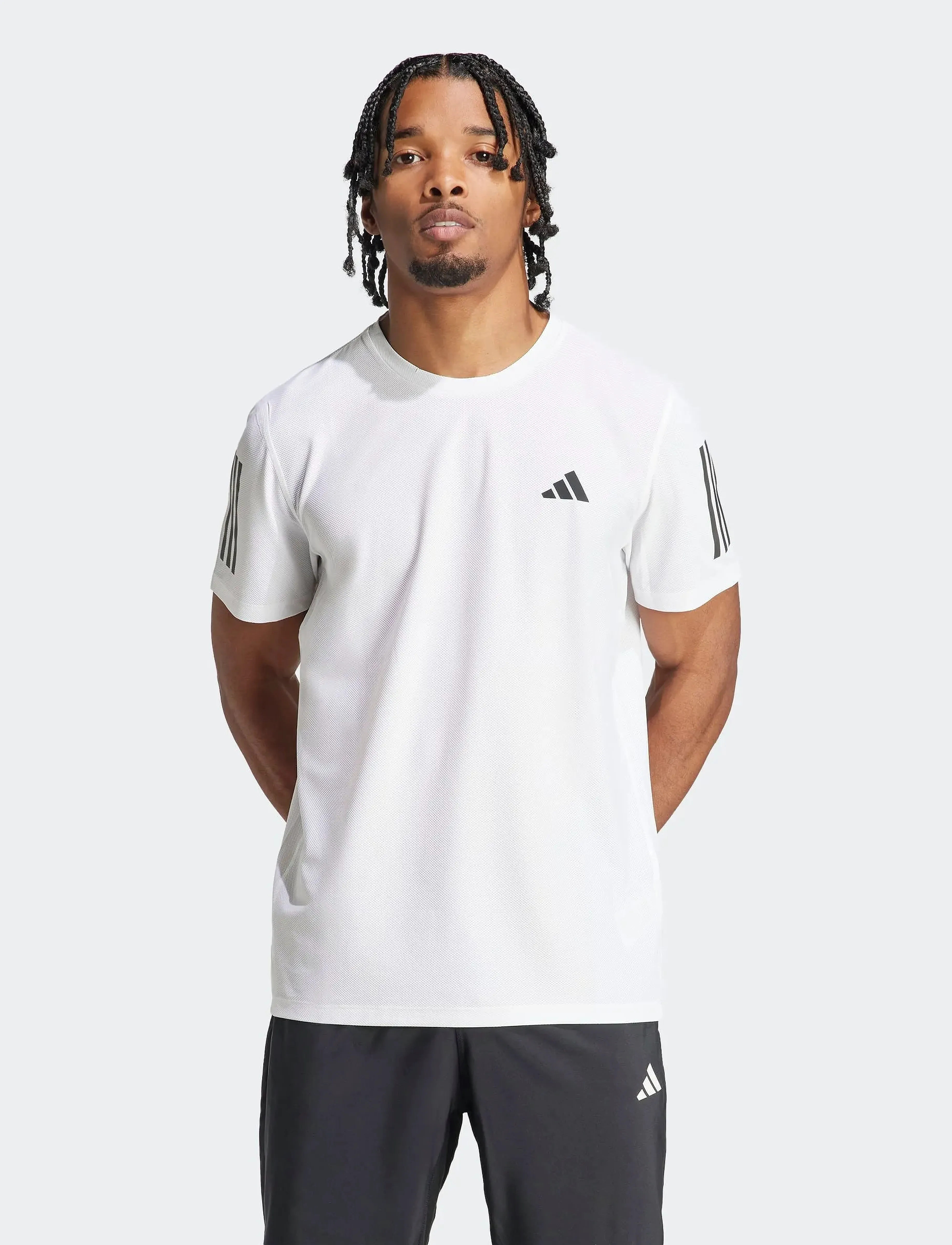 adidas Performance - OTR B TEE - t-shirts - white - 5