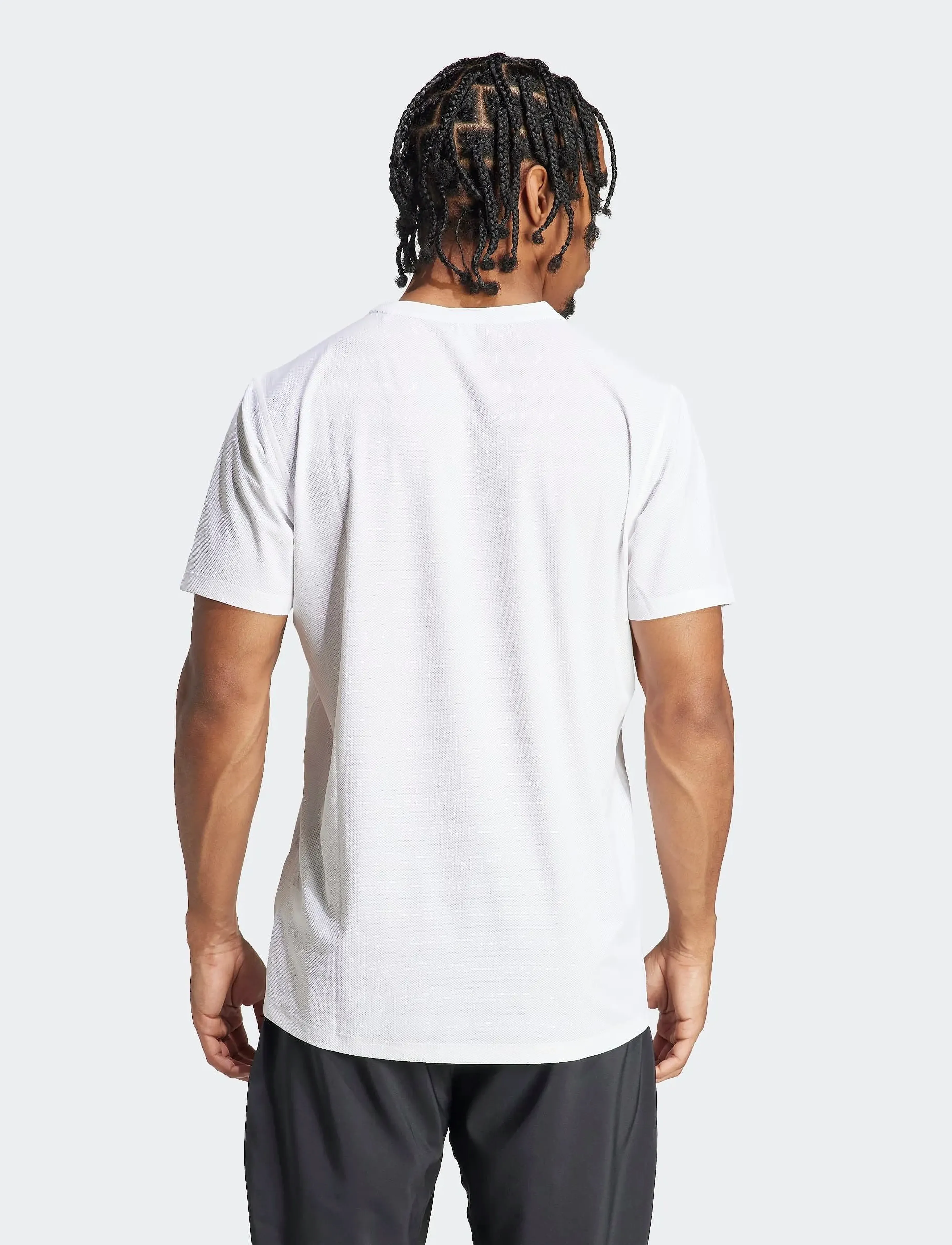 adidas Performance OTR B TEE - Streetstyle - WHITE / white