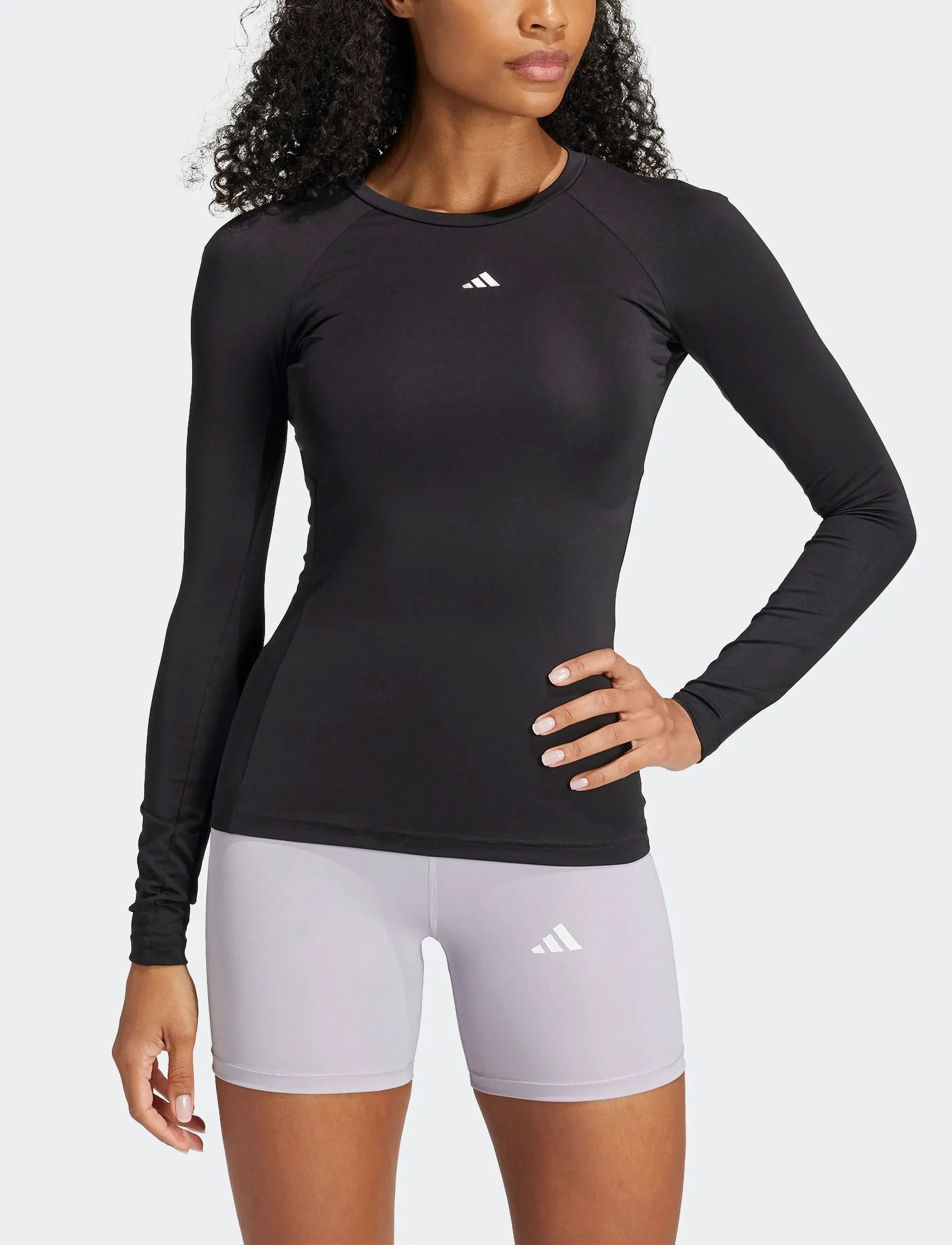 adidas Performance Tf Ls T, XXL, Sports Oberteile & T-shirts, Schwarz - Sport Long Sleeve Oberteile, Frauen