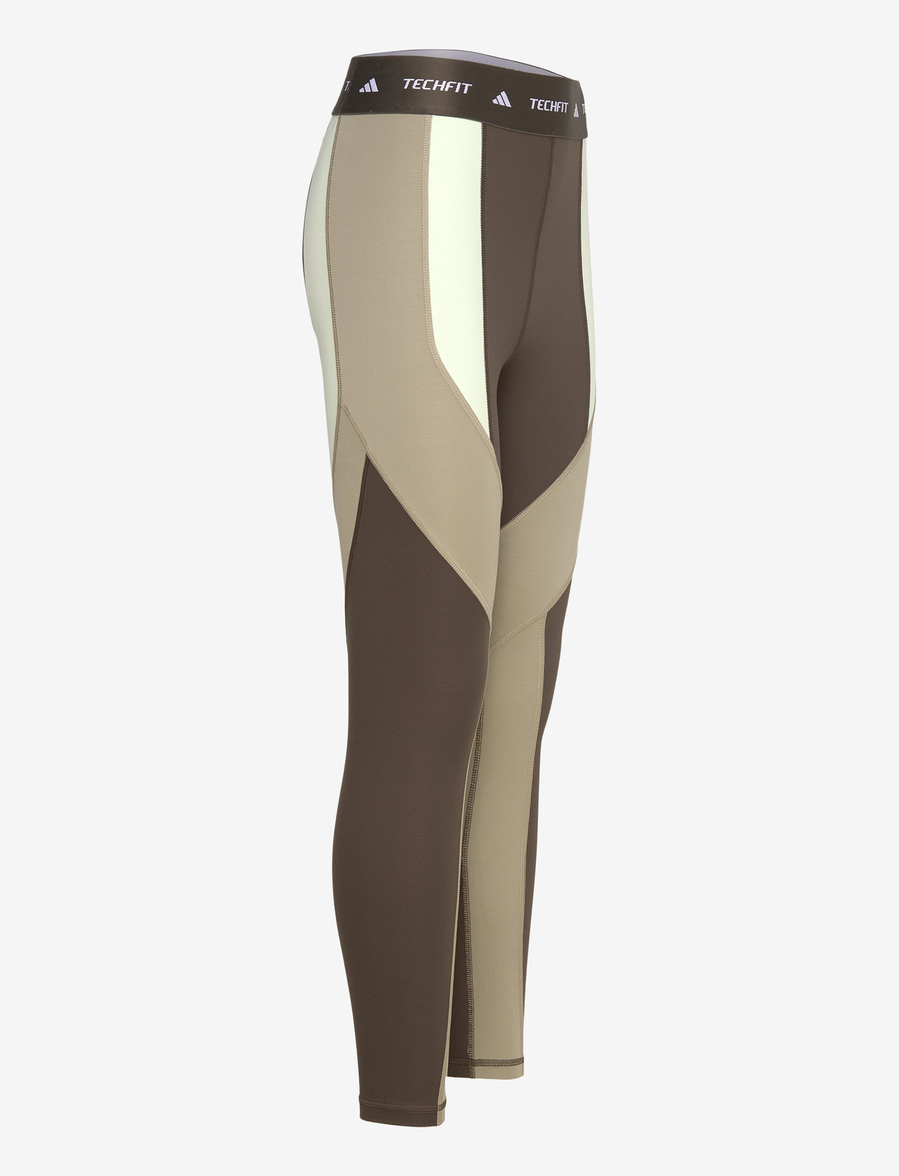 adidas Performance - TECHFIT 7/8 Colorblock Leggings - 7/8 længde - shaoli/silpeb - 2