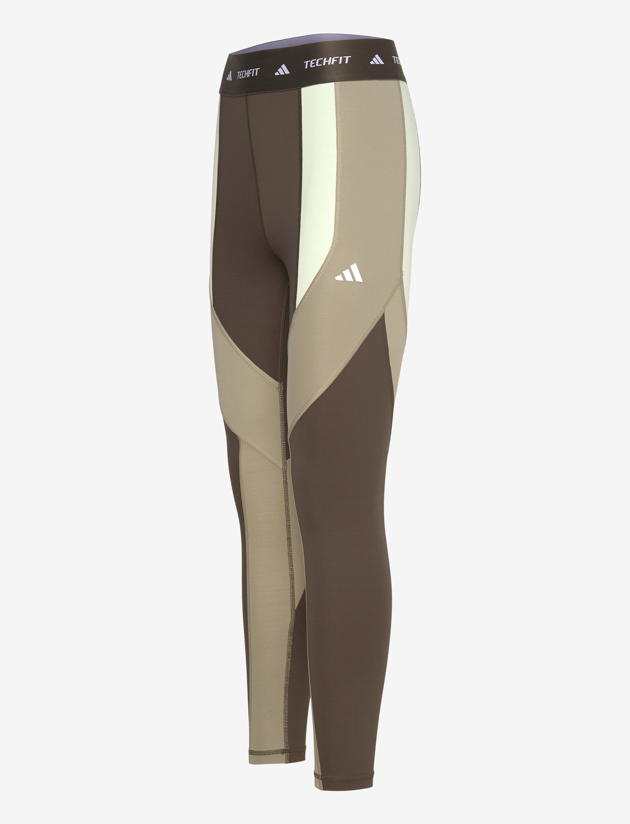 adidas Performance - TECHFIT 7/8 Colorblock Leggings - 7/8 længde - shaoli/silpeb - 3