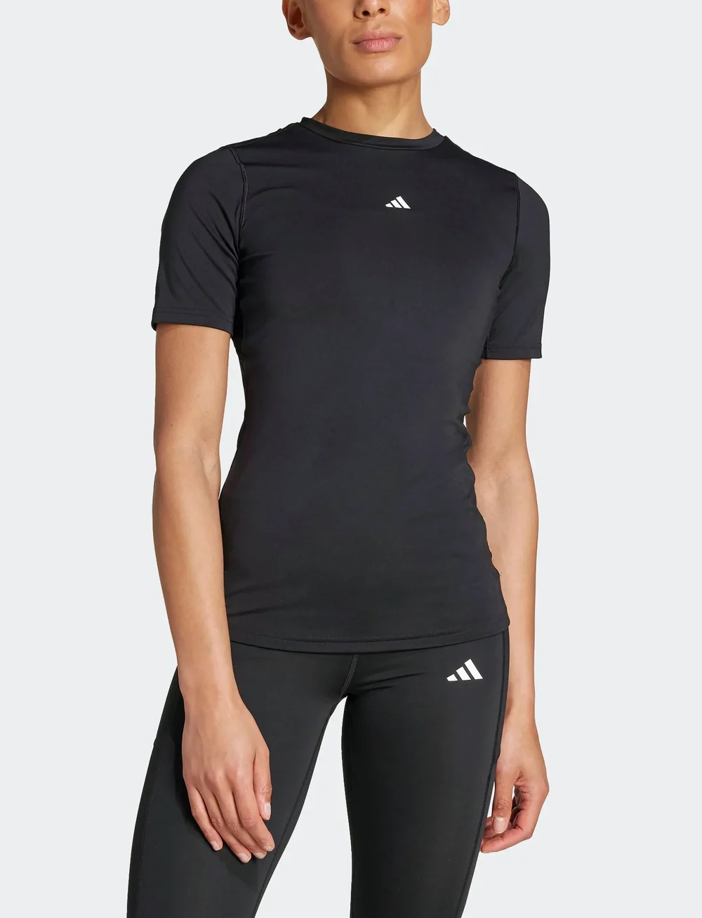 adidas Performance - TF TRAIN T - t-shirts - black - 0