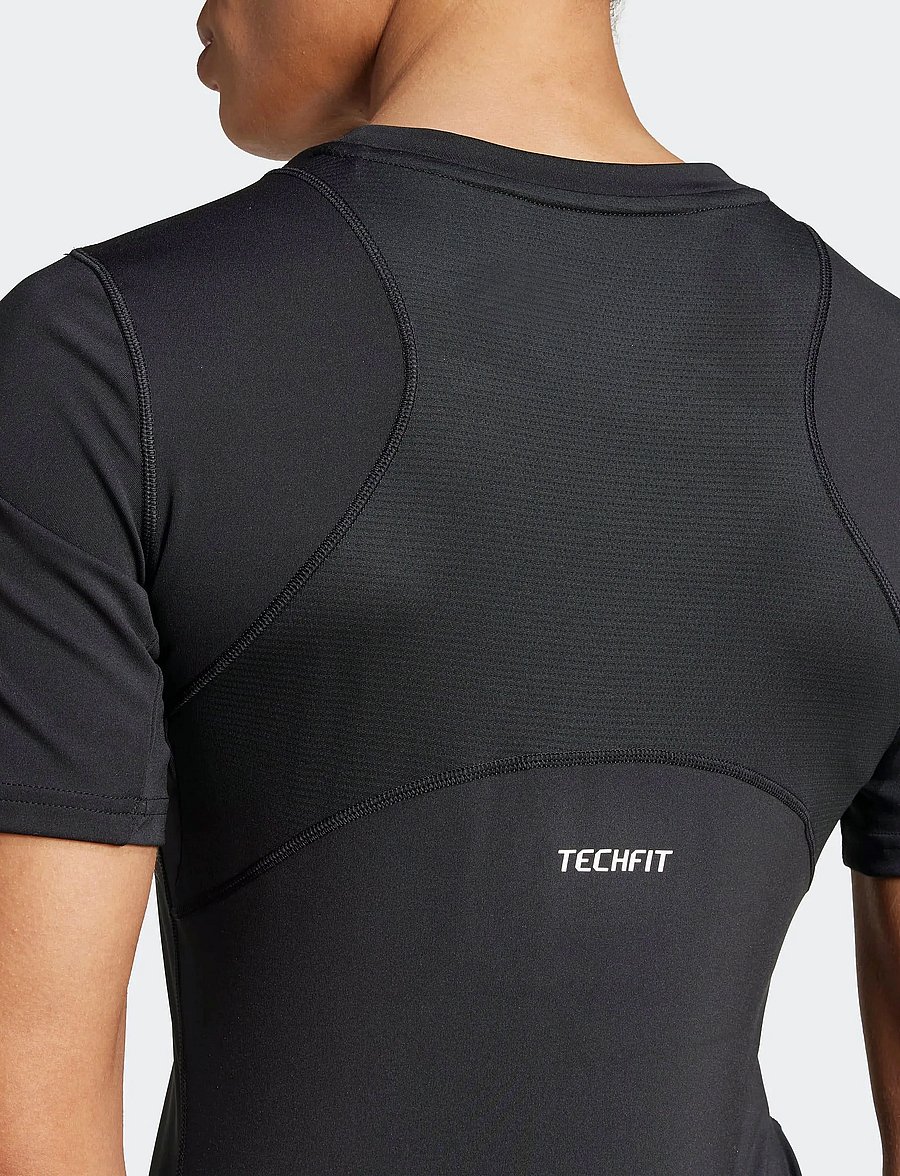 adidas Performance - TF TRAIN T - t-shirts - black - 4