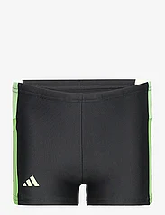 adidas Performance - ADIDAS  COLORBLOCK  3-STRIPES SWIM BOXER - shorts - black/grespa/luclim - 0