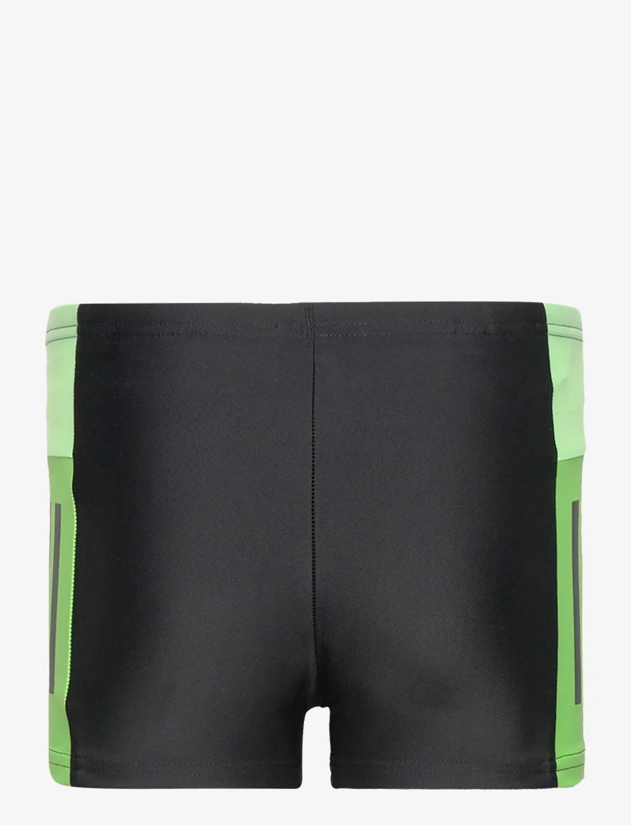 adidas Performance - ADIDAS  COLORBLOCK  3-STRIPES SWIM BOXER - swim shorts - black/grespa/luclim - 1