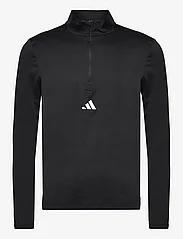 adidas Performance - WO QUARTER ZIP - klær - black/white - 0