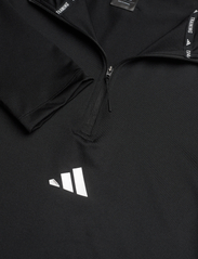 adidas Performance - WO QUARTER ZIP - sweatshirts - black/white - 2