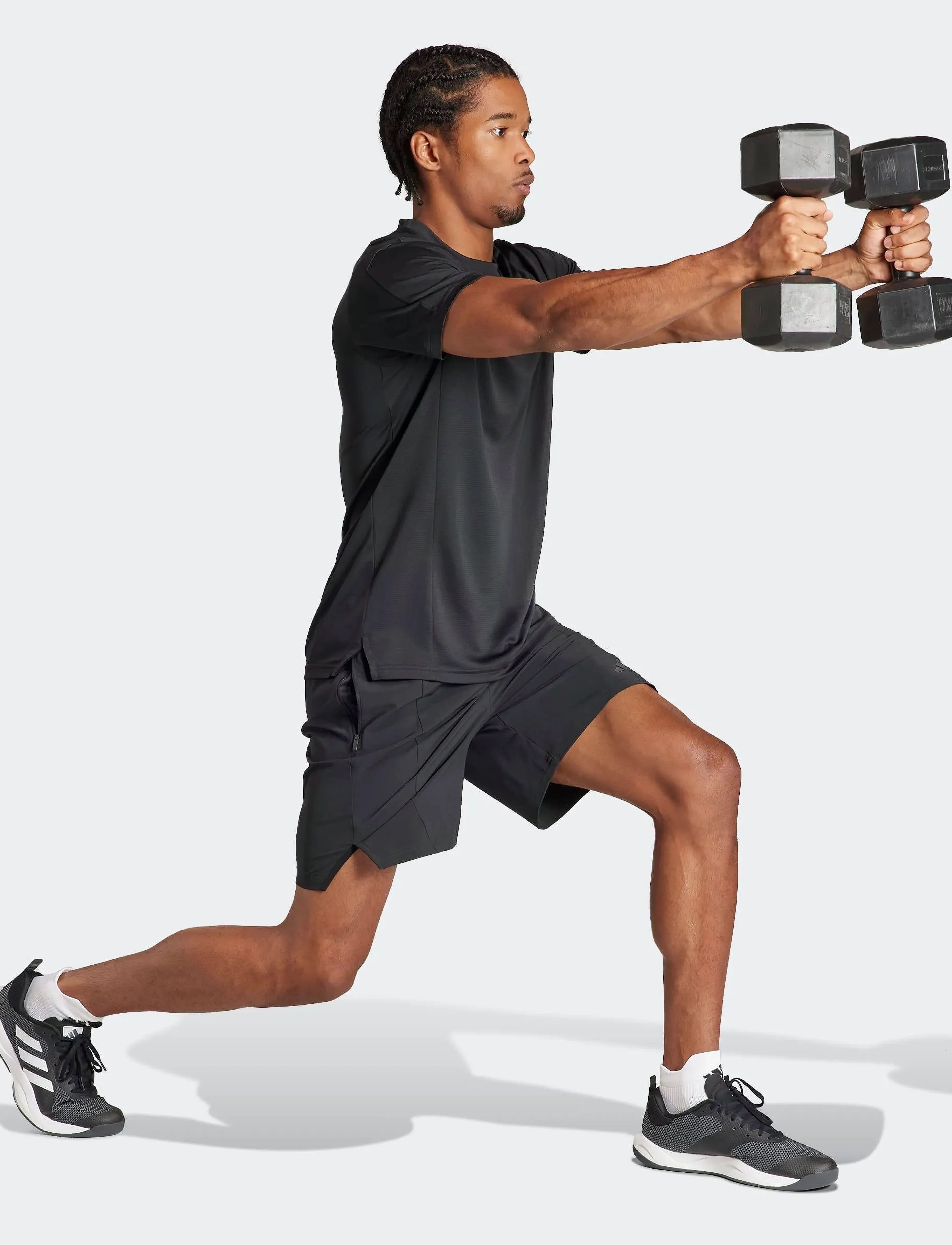 adidas Performance - D4T SHORT - treningsshorts - black - 4