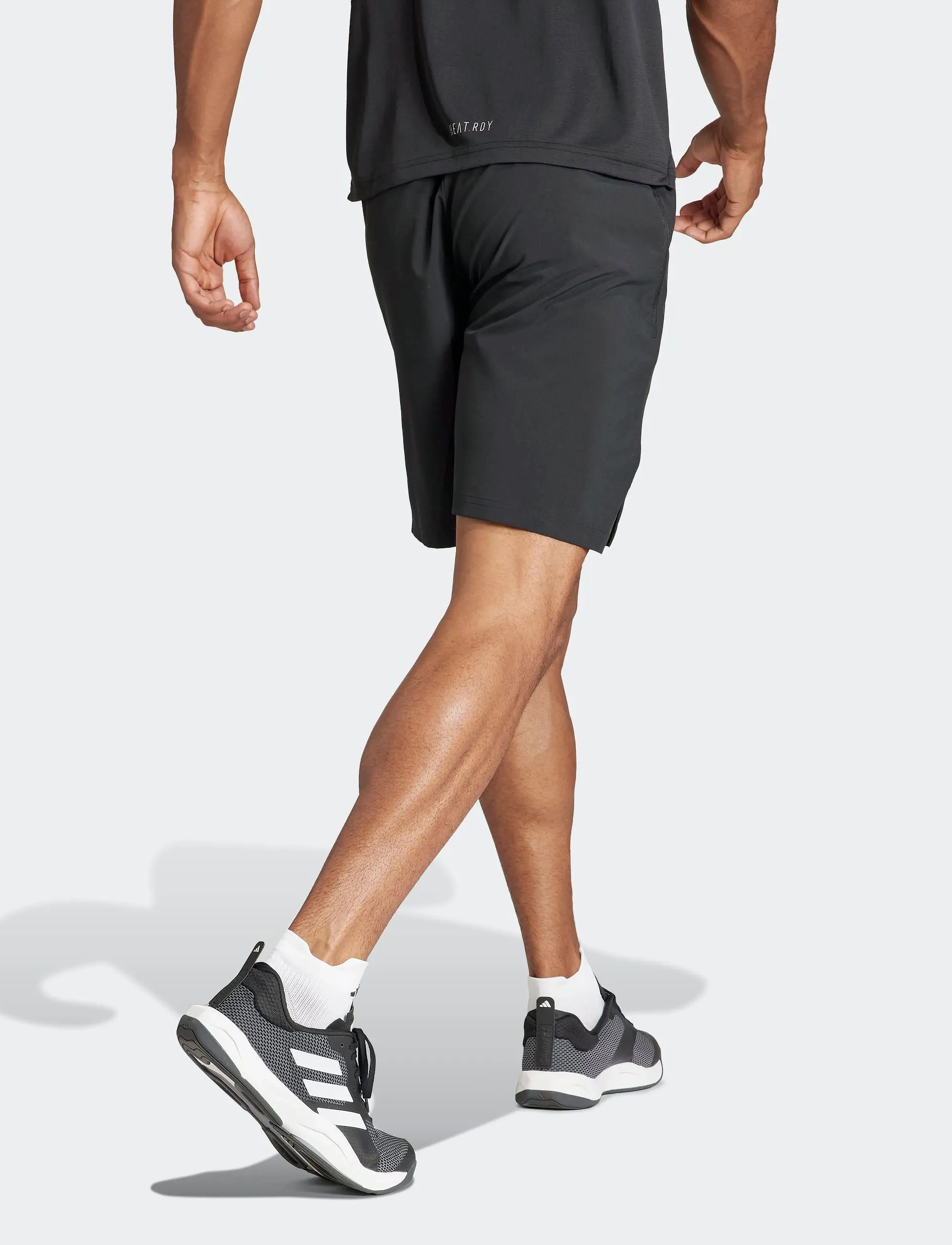 adidas Performance - D4T SHORT - Æfingastuttbuxur - black - 5