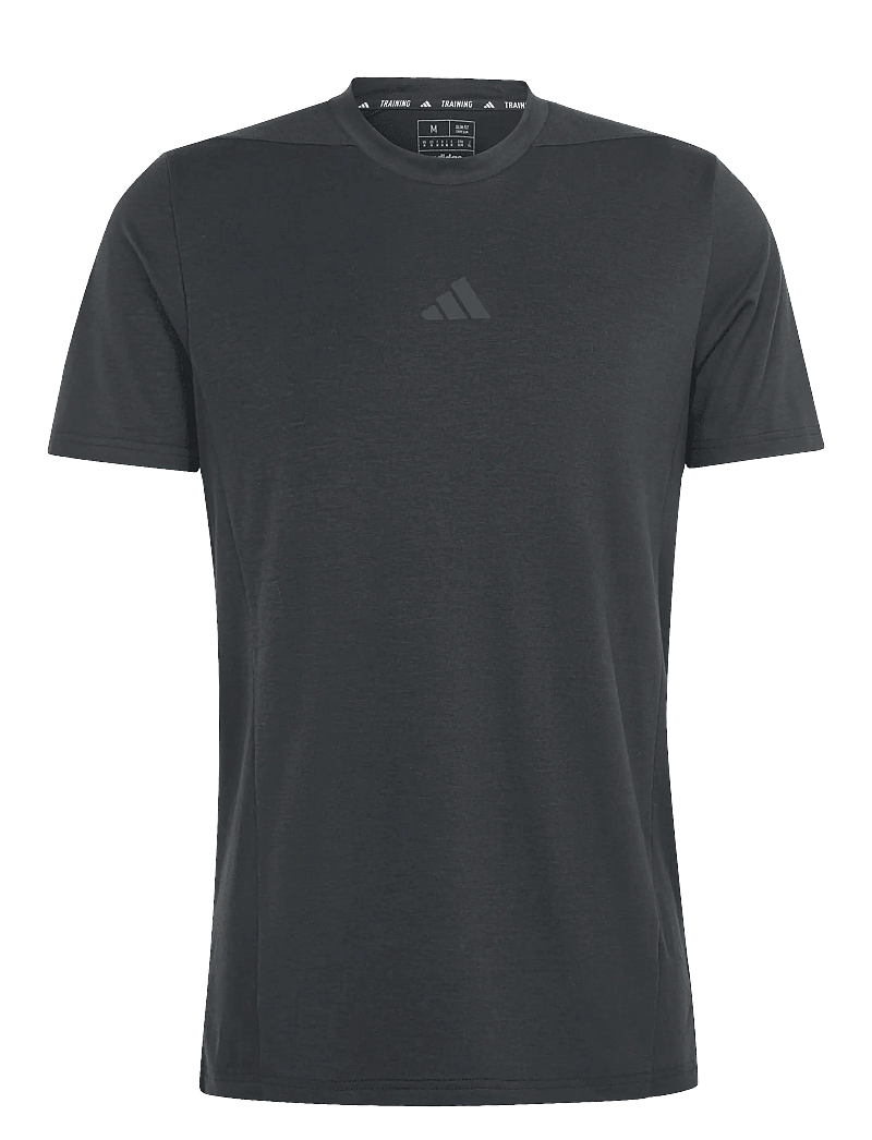 adidas Performance - D4T TEE - t-shirts - black - 1