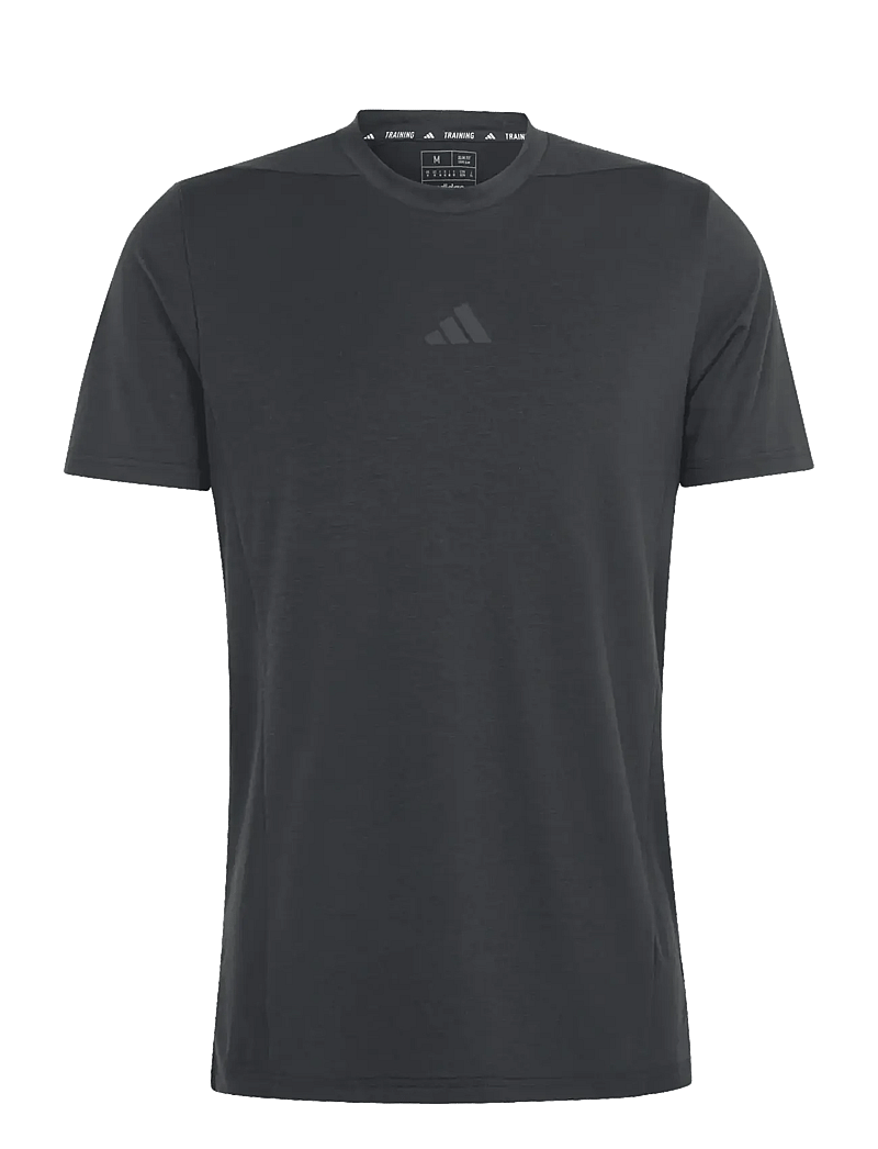 adidas Performance - D4T TEE - t-shirts - black - 1