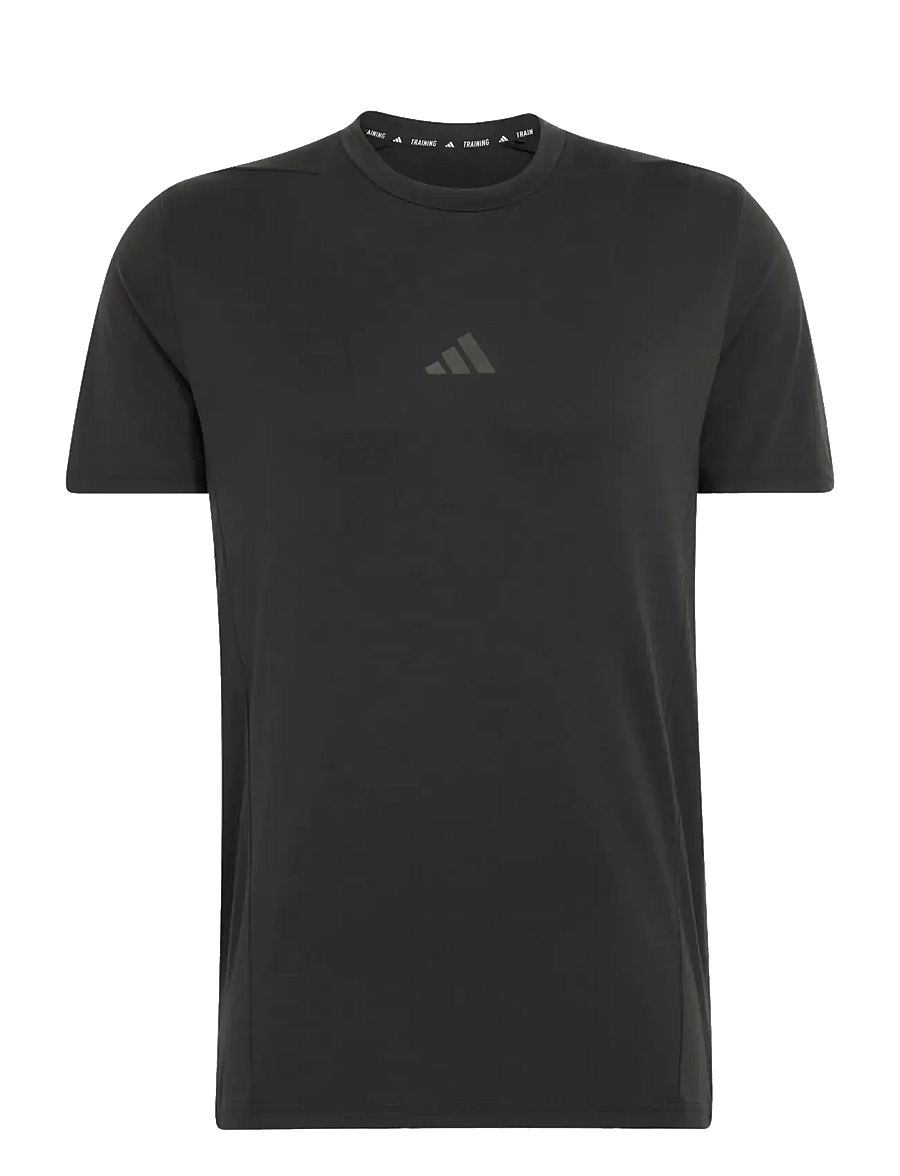 adidas Performance - D4T TEE - t-shirts - black - 1