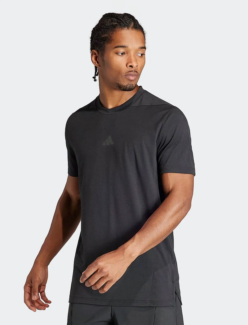 adidas Performance - D4T TEE - t-shirts - black - 2