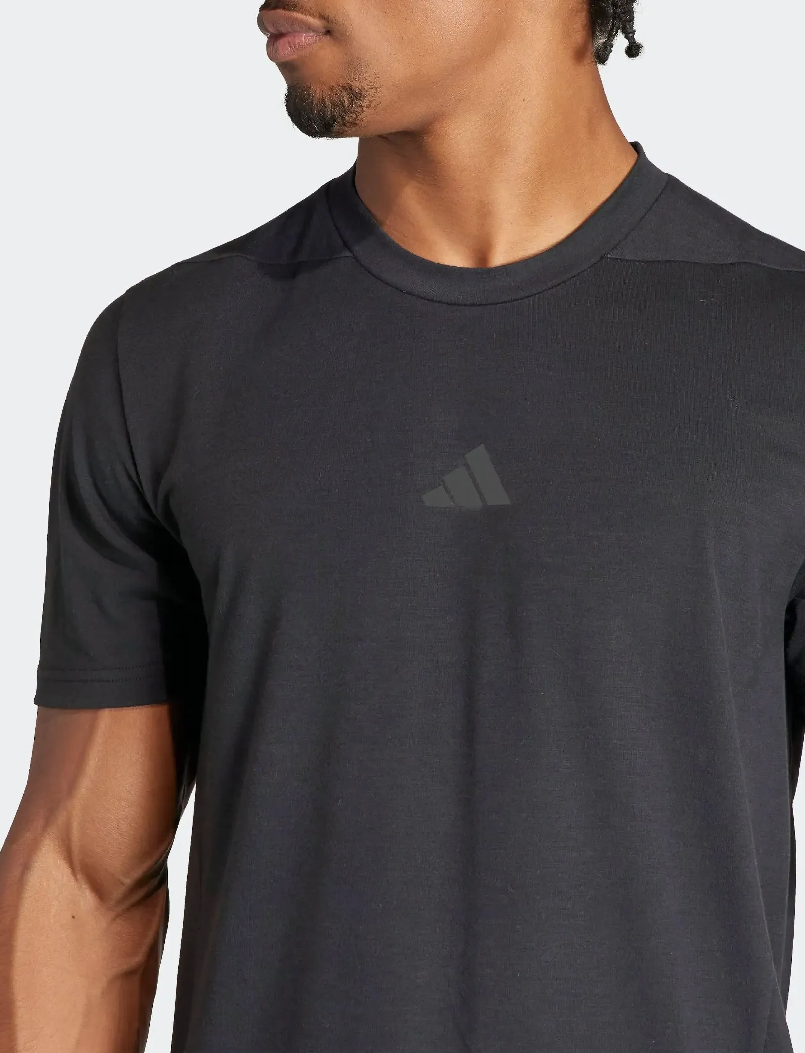 Adidas T-shirts med korta ärmar D4t Tee t-shirts - bas herr – bild 5