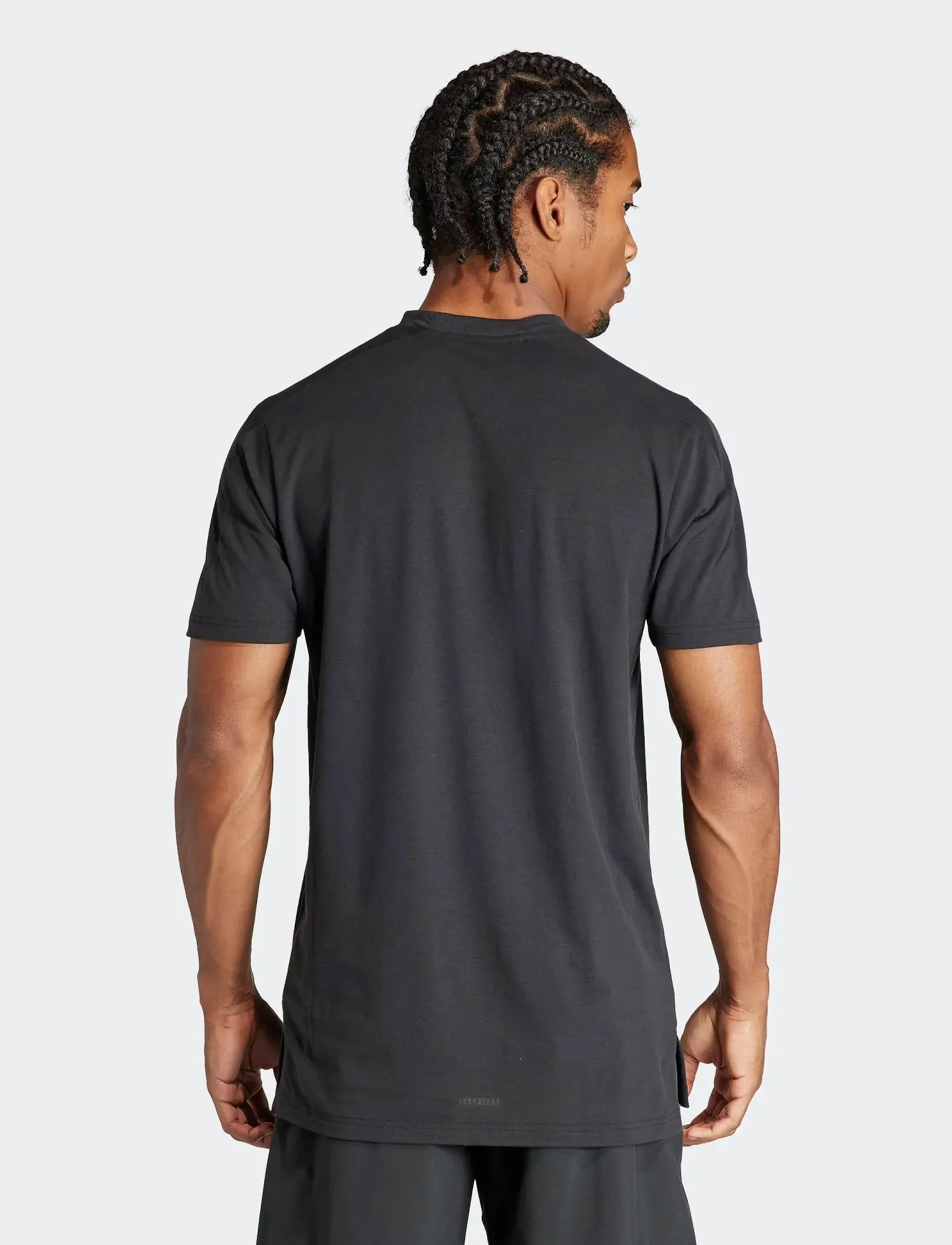 Adidas T-shirts med korta ärmar D4t Tee t-shirts - bas herr – bild 6