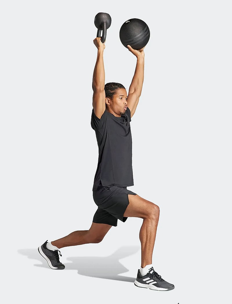 adidas Performance - D4T TEE - t-shirts - black - 5