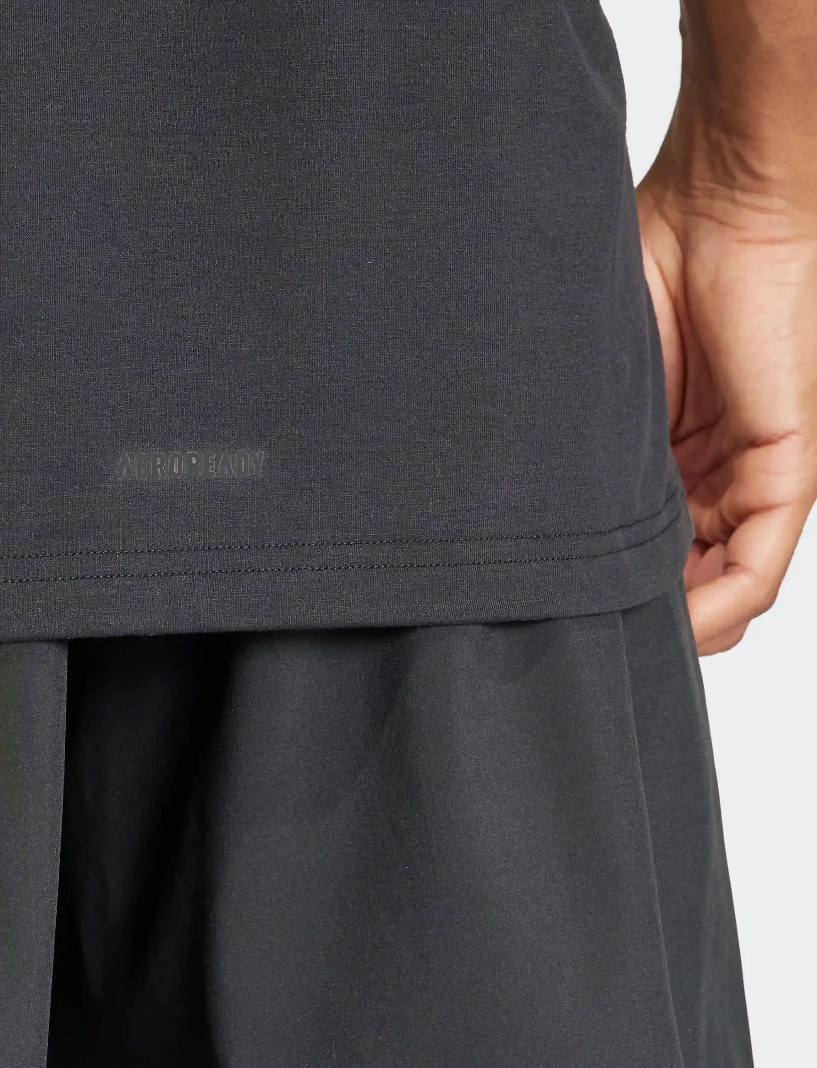 adidas Performance D4T TEE - Shirts - BLACK / black
