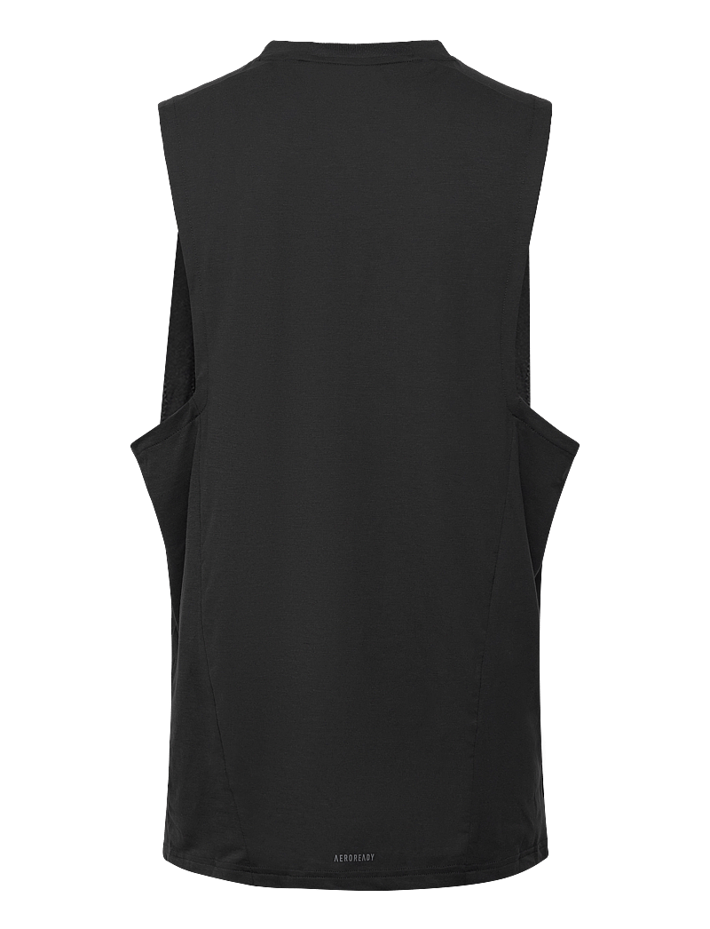 adidas Performance - D4T TANK - linnen - black - 2