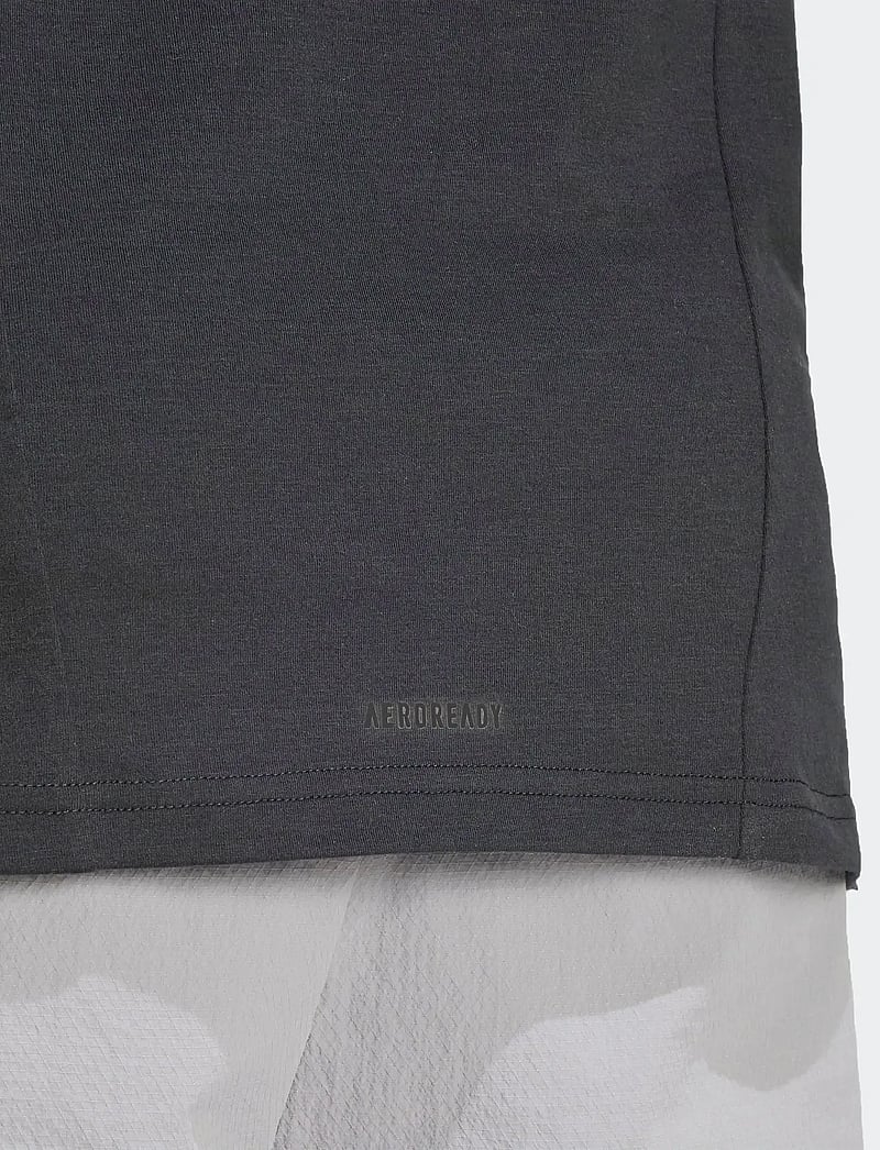 adidas Performance - D4T TANK - linnen - black - 3