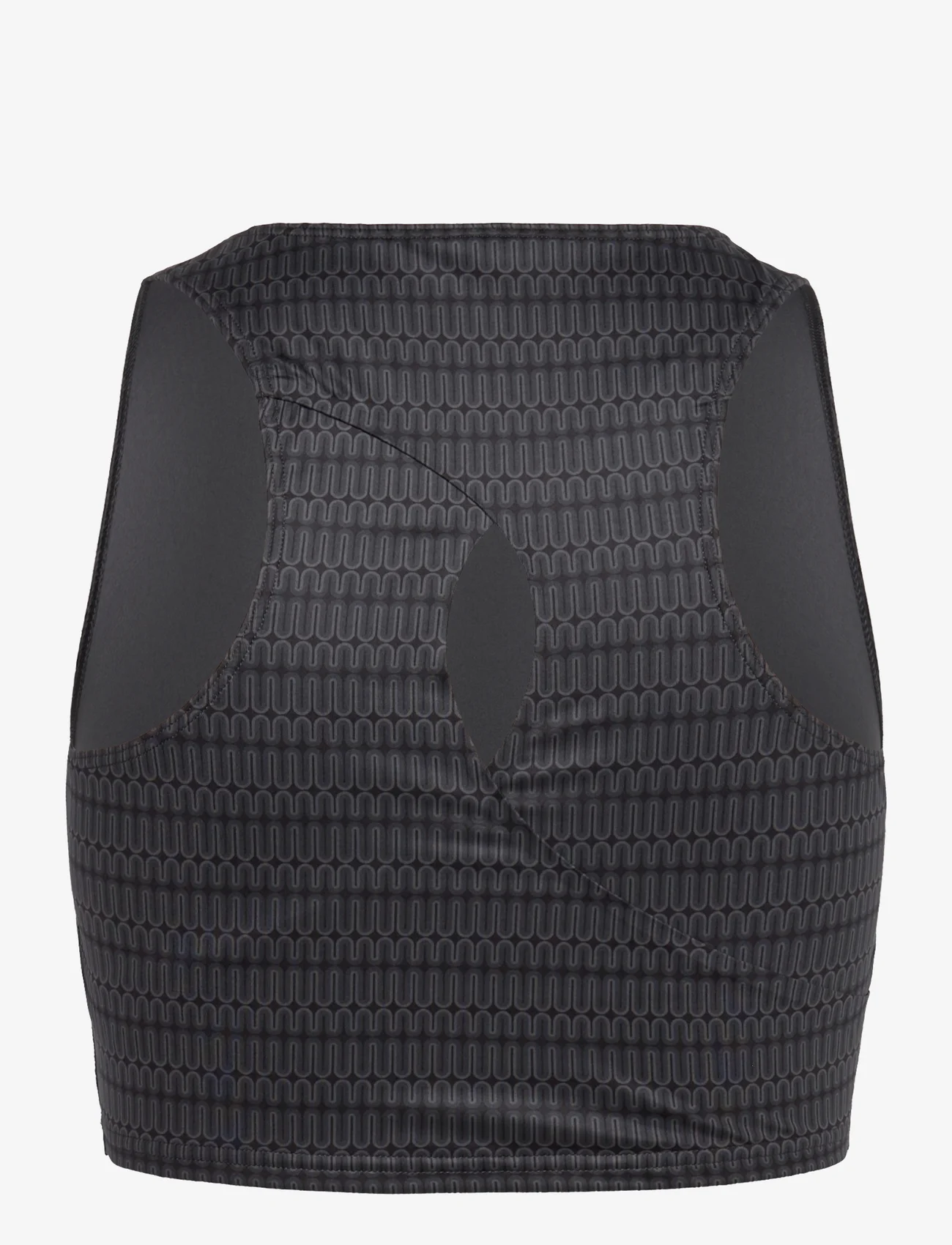 adidas Performance - YGA ST AOP TK - navel shirts - black - 1